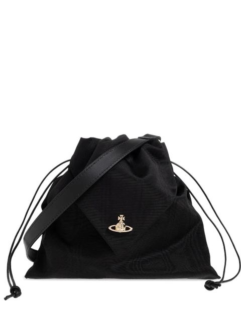 Vivienne Westwood orb drawstring shoulder bag - Black - zdjęcie produktu nr 1