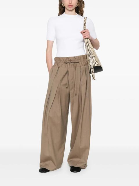 TOTEME terry knit T-shirt - White - zdjęcie produktu nr 2