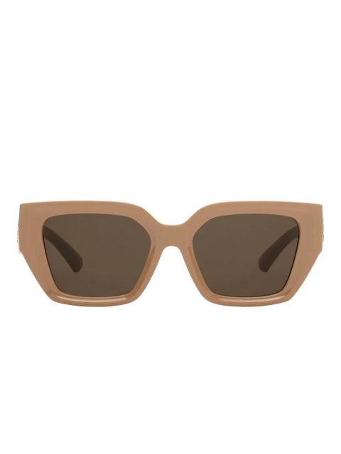 Burberry Eyewear EKD oversize-frame sunglasses - Neutrals