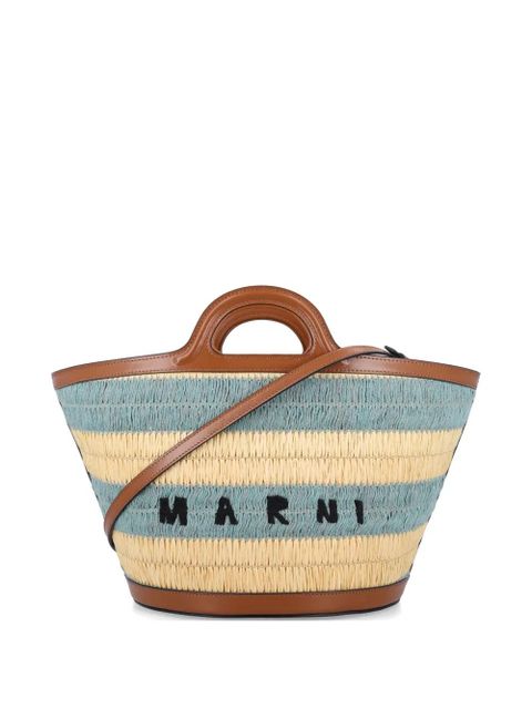Marni small Tropicalia tote bag - Blue - zdjęcie produktu nr 1