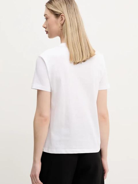 Desigual t-shirt bawełniany MISURI damski kolor biały 25SWTKA9