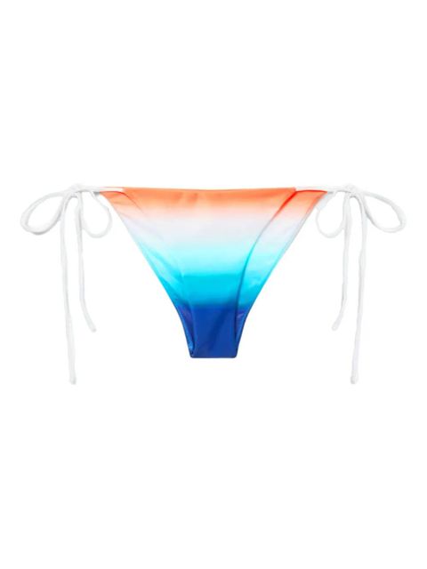 Casablanca ombre tie-side bikini bottom - White - zdjęcie produktu nr 2