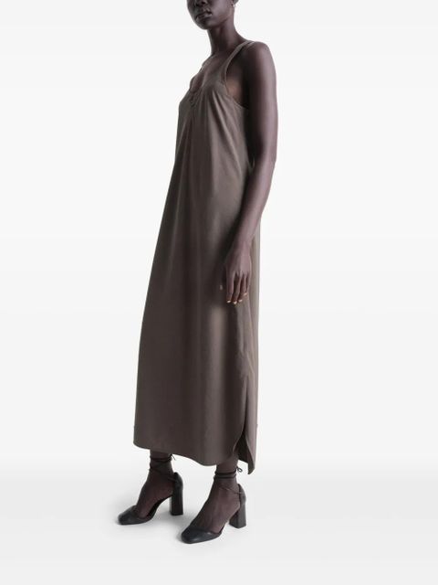 LEMAIRE bias-cut maxi dress - Brown - zdjęcie produktu nr 2
