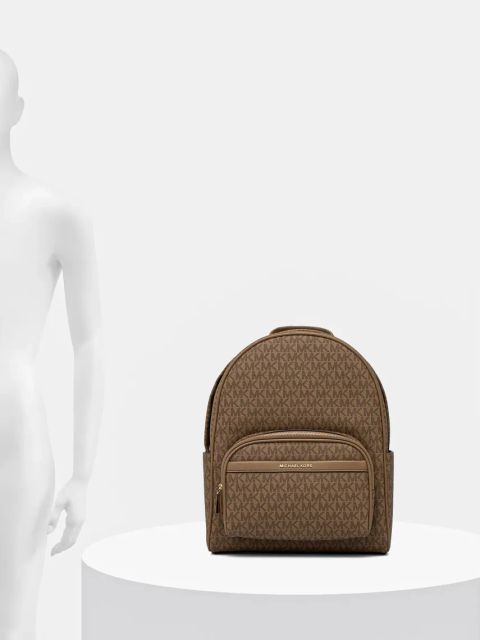 MICHAEL Michael Kors plecak damski kolor beżowy mały wzorzysty 30S4G8XB2V