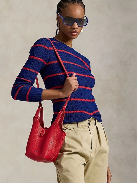 Polo Ralph Lauren sweter bawełniany damski kolor niebieski lekki 211972119 - zdjęcie produktu nr 1