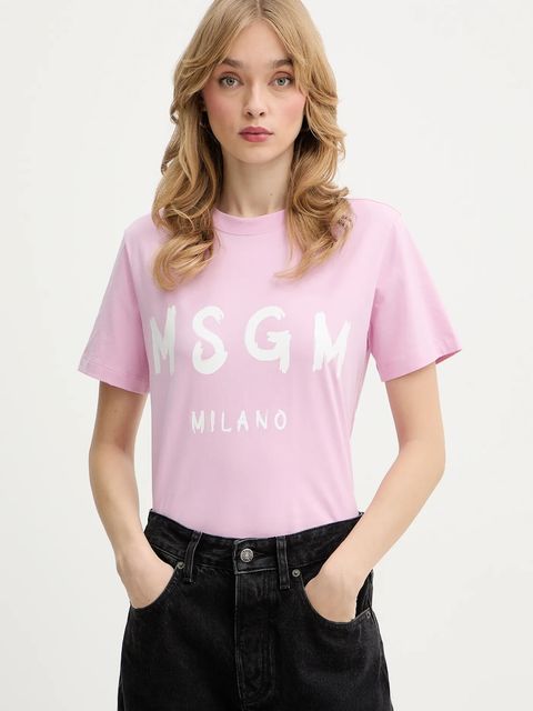 MSGM t-shirt bawełniany - zdjęcie produktu nr 1