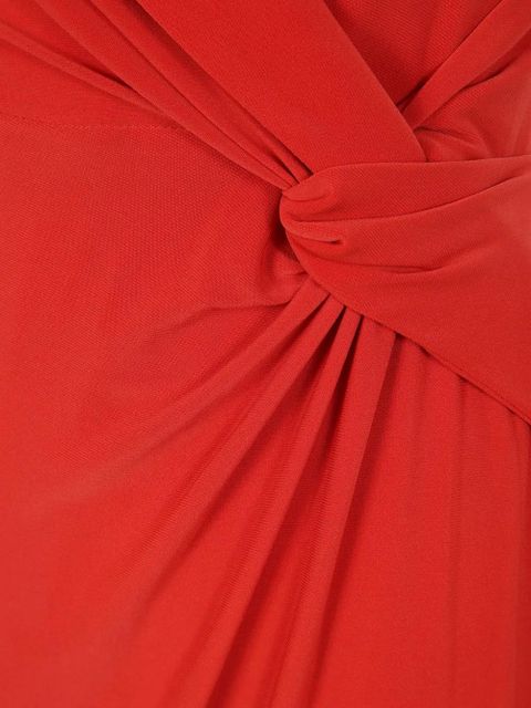 Lauren Ralph Lauren knot-detail maxi dress - Red