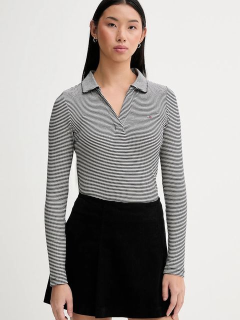 Tommy Jeans longsleeve kolor czarny DW0DW21933 - zdjęcie produktu nr 1