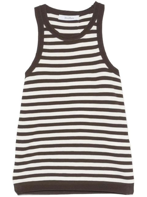Max Mara Arnes tank top - Brown - zdjęcie produktu nr 1