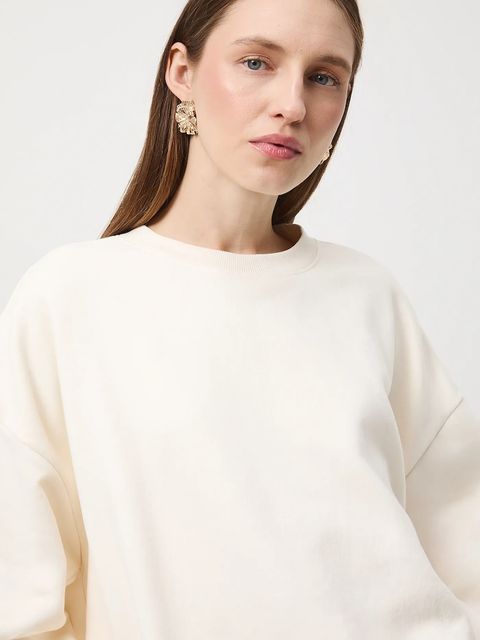 Medicine bluza damska kolor beżowy gładka