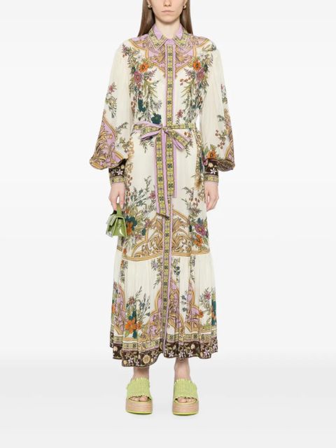 ALEMAIS Antoinette shirt-dress - Neutrals