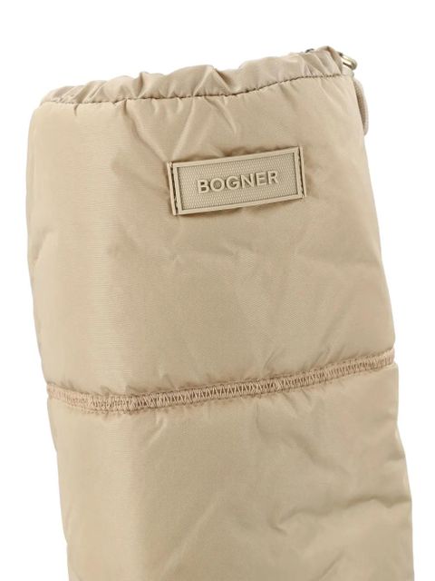 BOGNER quilted over-the-knee boots - Neutrals