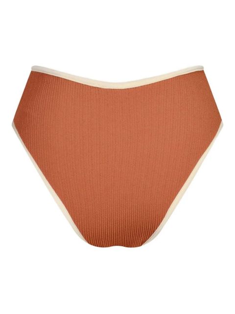 Johanna Ortiz Susurro Del Agua crinkle ring bikini bottoms - Orange - zdjęcie produktu nr 2