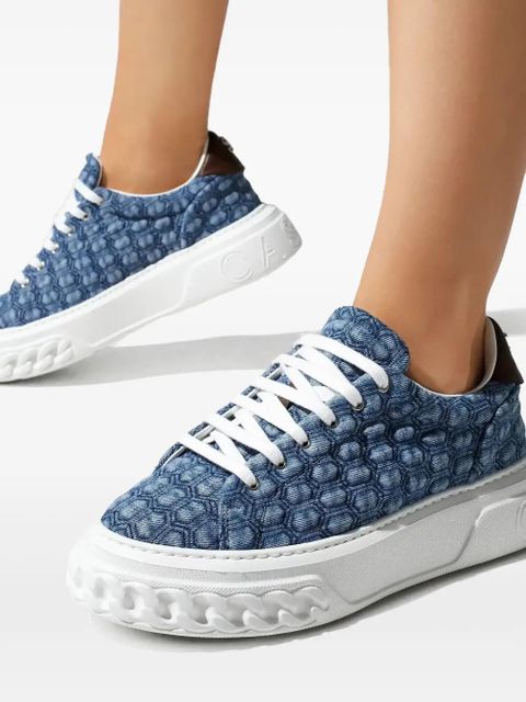 Casadei Off-Road lace-up sneakers - Blue