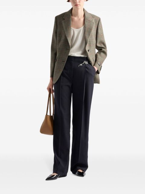Prada gabardine trousers - Blue - zdjęcie produktu nr 2
