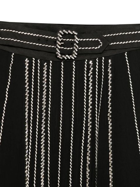 Prada crystal-embellished skirt - Black - zdjęcie produktu nr 2