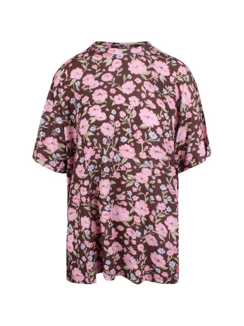 Diesel floral T-shirt - Brown - zdjęcie produktu nr 1