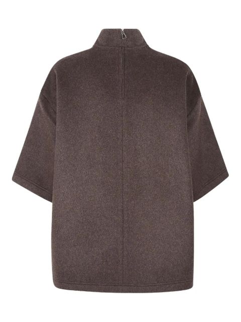 The Frankie Shop Delancey mock-neck top - Brown - zdjęcie produktu nr 2