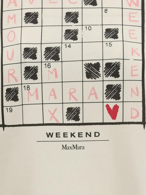 Weekend Max Mara Clown cotton T-shirt - Neutrals - zdjęcie produktu nr 2