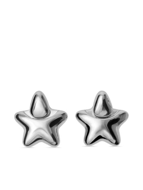 Burberry star-motif earrings - Silver - zdjęcie produktu nr 1