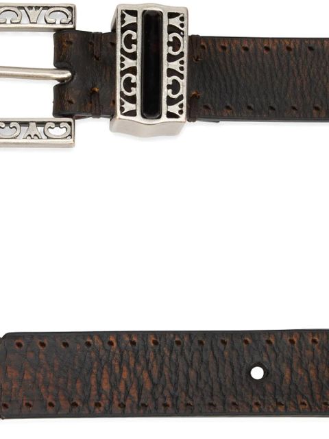 Golden Goose leather belt - Brown