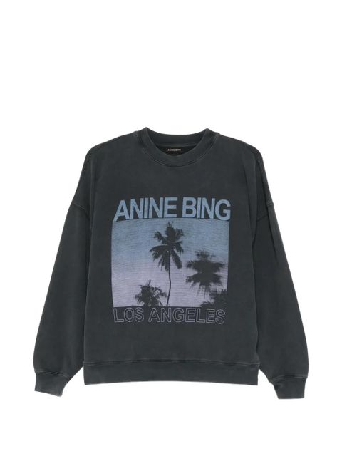 ANINE BING Miles washed grey sweatshirt - zdjęcie produktu nr 1