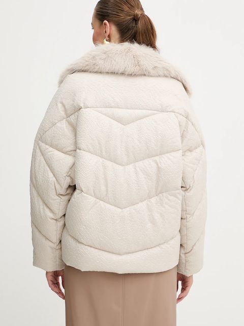 Marciano by Guess kurtka ESTELLA kolor beżowy 5BGL33 7391A