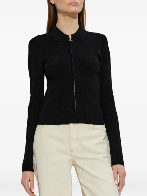 Victoria Beckham zip cardigan - Black