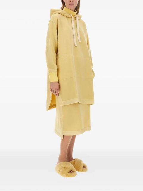 Jil Sander Shearling Crossover flat sandals - Neutrals