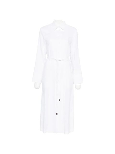 Max Mara belted midi dress - White - zdjęcie produktu nr 1