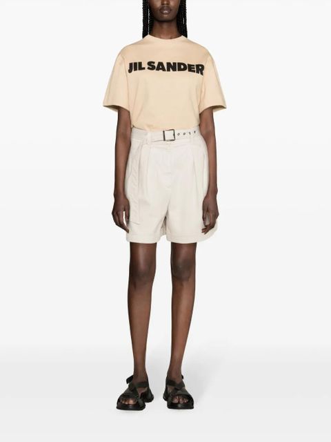 Jil Sander logo-print cotton T-shirt - Neutrals
