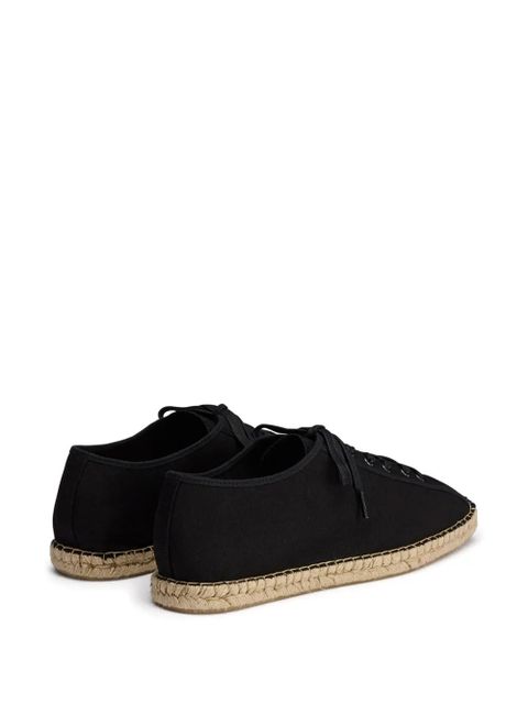 LEMAIRE Linoleum espadrilles - Black