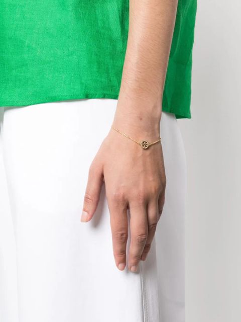 Tory Burch Miller cut-out logo bracelet - Gold