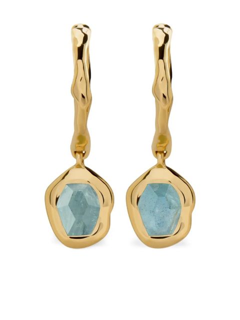 Monica Vinader Odyssey huggie hoops - Gold - zdjęcie produktu nr 1