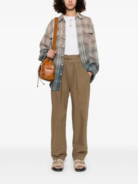 MARANT ÉTOILE Celia trousers - Green