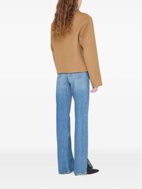 ANINE BING Etienne cropped blazer - Brown