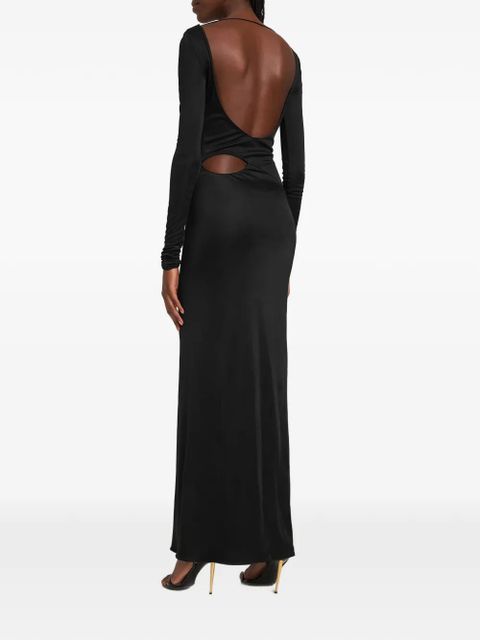 TOM FORD long fitted dress - Black - zdjęcie produktu nr 2
