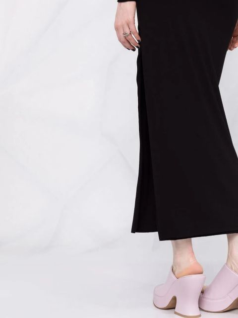 MANURÍ Bambina On A Saturday Night cut-out dress - Black