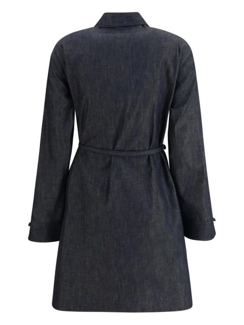 FENDI belted shirt dress - Blue - zdjęcie produktu nr 2