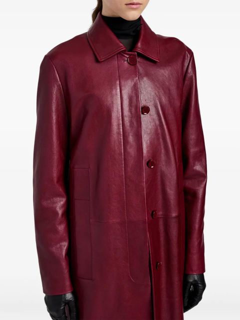 Proenza Schouler leather coat - Red