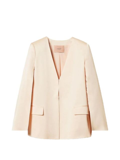 TWINSET satin jacket - Neutrals - zdjęcie produktu nr 1