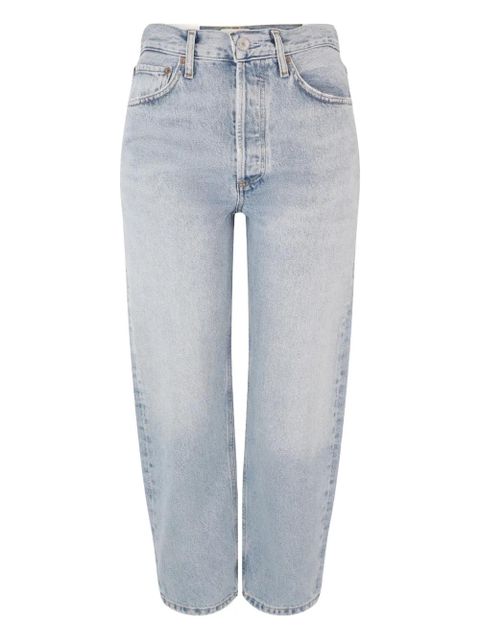 AGOLDE 90's cropped straight-leg jeans - Blue - zdjęcie produktu nr 1