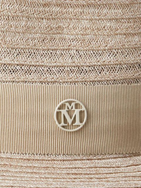 Maison Michel Andre fedora hat - Neutrals - zdjęcie produktu nr 2