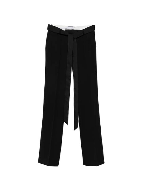 The Attico tie-waist trousers - Black - zdjęcie produktu nr 1