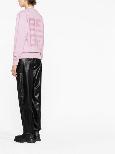 Givenchy 4G logo-print sweatshirt - Pink