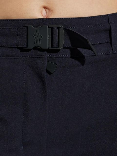 Moncler Grenoble buckle-detail padded trousers - Blue
