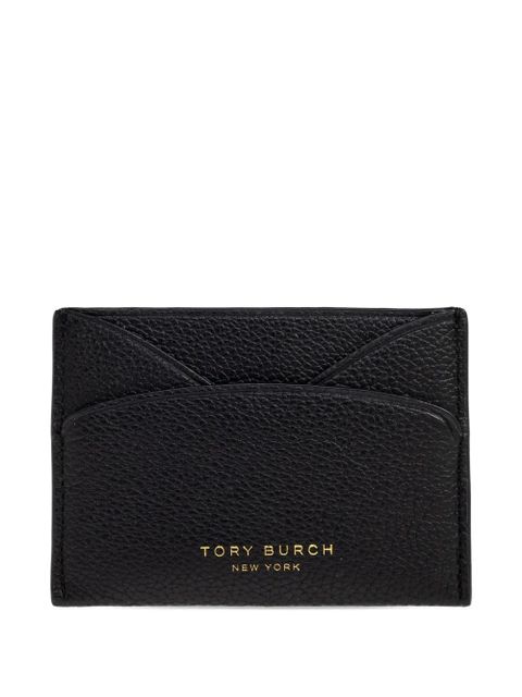 Tory Burch Romy leather card holder - Black