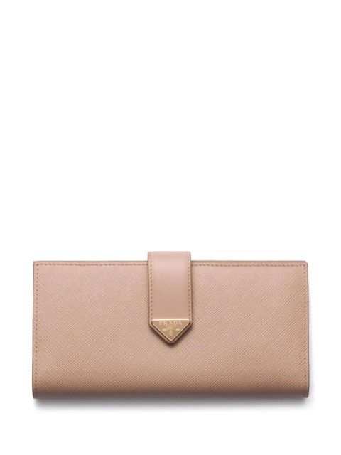 Prada large leather wallet - Pink - zdjęcie produktu nr 1