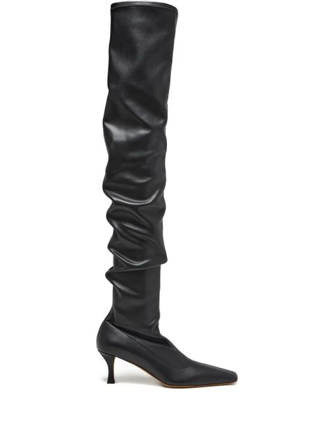 Proenza Schouler 60mm over-the-knee boots - Black - zdjęcie produktu nr 1