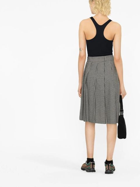 Jil Sander logo-print tank top - Black